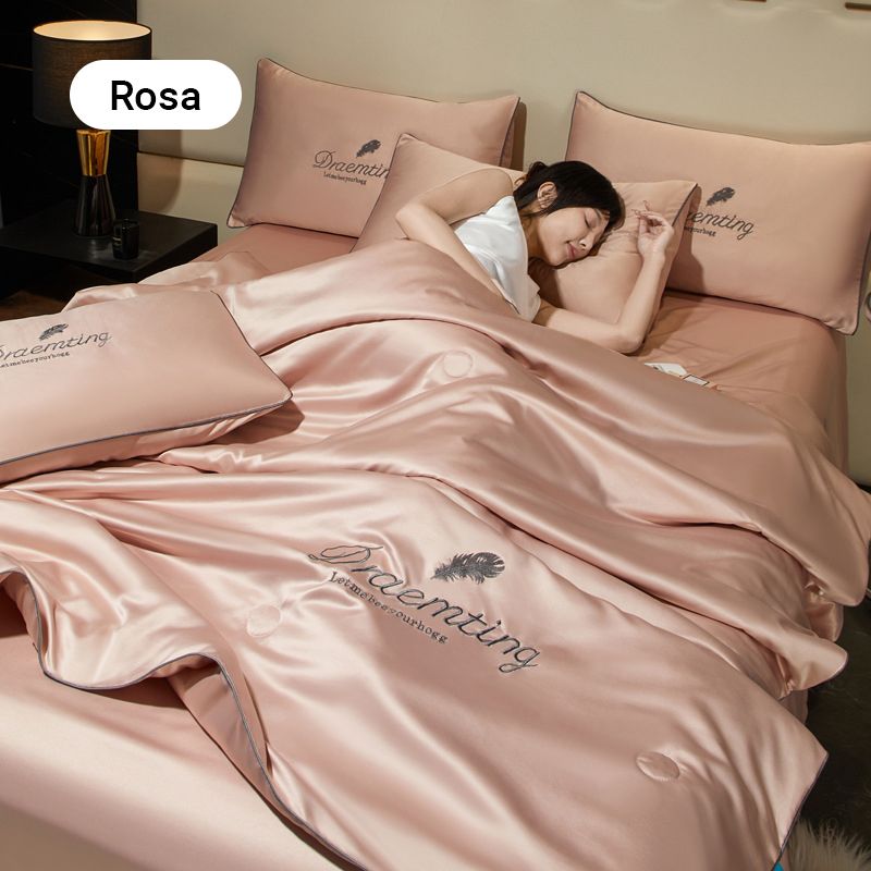 🔥Letzter Tag 50% RABATT🌸 Sommer Einfacher Eis-Seiden-Quilt