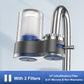 ⏳Begrenzte Zeit 50% Rabatt💧Faucet Water Purifier mit Adaptern