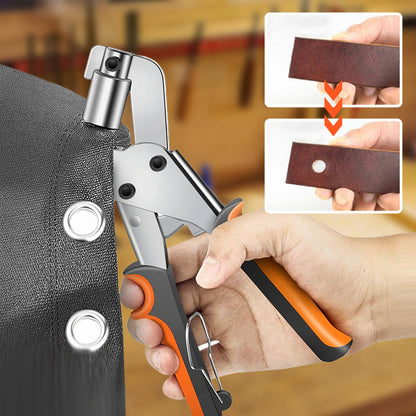 🔧 50% RABATT!💥Ösenzange – Setzzange für Ösen, geeignet für Planen, Tarpaulin, Zeltplanen, Markisen