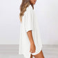 🔥 Letzter Tag! 57% Rabatt 2-teiliges Damen Sommer Set 🩳 Lockeres Oversize-Shirt + Shorts