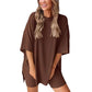 🔥 Letzter Tag! 57% Rabatt 2-teiliges Damen Sommer Set 🩳 Lockeres Oversize-Shirt + Shorts
