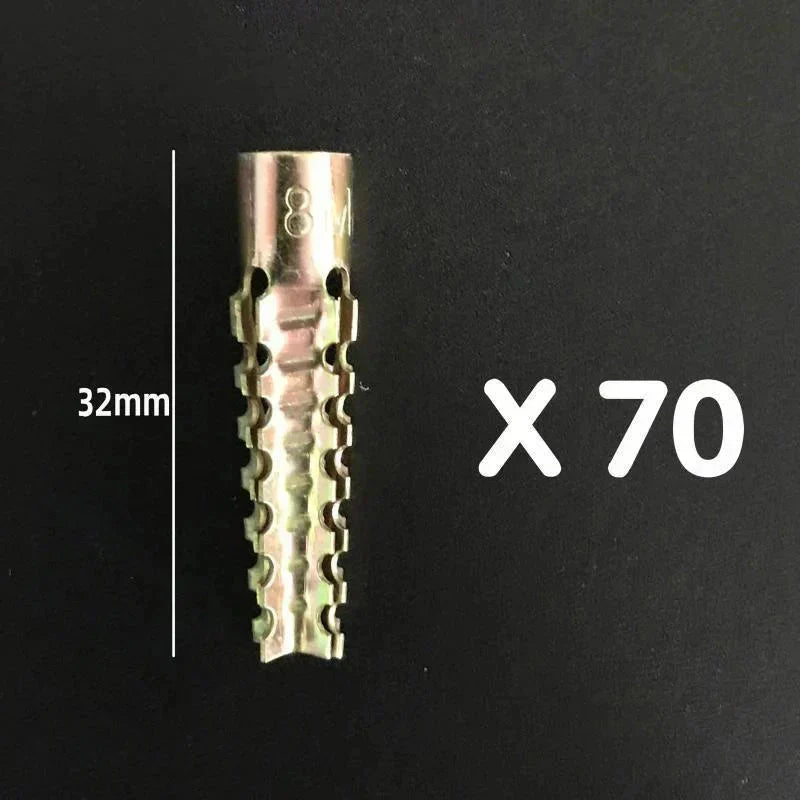 📢📢MEHR KAUFEN MEHR SPAREN🔩Aufgerüstete Gezahnte Eisen-Expansionsschraube