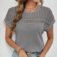 👕 LIMITIERT 50% RABATT! ✨ Gestricktes Mesh-Top – Atmungsaktiv, Weiche Maschen & 6 Erdige Farben 🍃