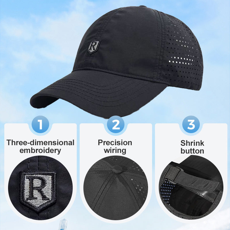 🧢 50% RABATT! ⚾ Schnelltrocknende Leichte Mesh-Baseballkappe – Atmungsaktiv, Verstellbar & Ideal Für Sport, Outdoor & Den Täglichen Gebrauch ☀️