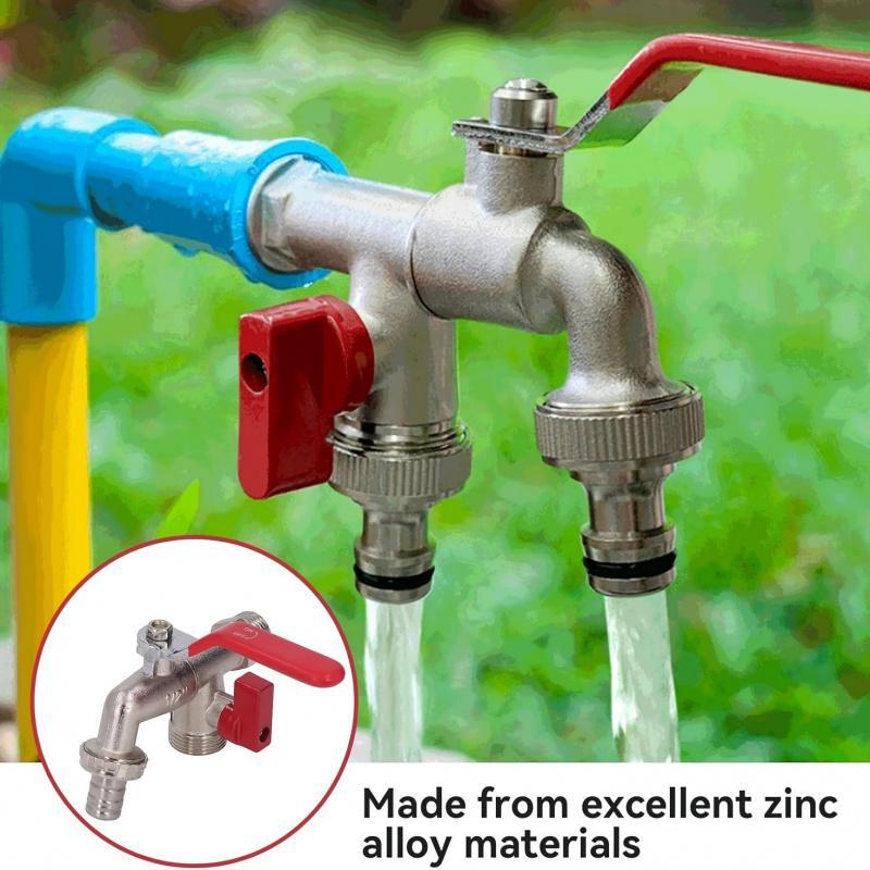 🔥 BLITZANGEBOT: 50 % RABATT! ⚙️ Universeller Gartenwasserhahn aus Edelstahl mit zwei Ausläufen – separate Ventile, besonders robust und einfach zu installieren 🚰