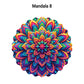 (🎁2025 Heißer Verkauf🎁) 3D-Windspiel Mandala in bunten Farben