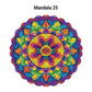 (🎁2025 Heißer Verkauf🎁) 3D-Windspiel Mandala in bunten Farben