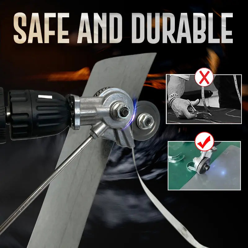 🔥Heißer Verkauf – 50 % RABATT🔥 Präzisions-Schneidaufsatz für Bohrmaschinen | Schnellwechsel-System | TÜV-geprüft | Für Metall/Kunststoff ✂️🔩