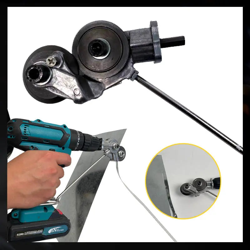 🔥Heißer Verkauf – 50 % RABATT🔥 Präzisions-Schneidaufsatz für Bohrmaschinen | Schnellwechsel-System | TÜV-geprüft | Für Metall/Kunststoff ✂️🔩