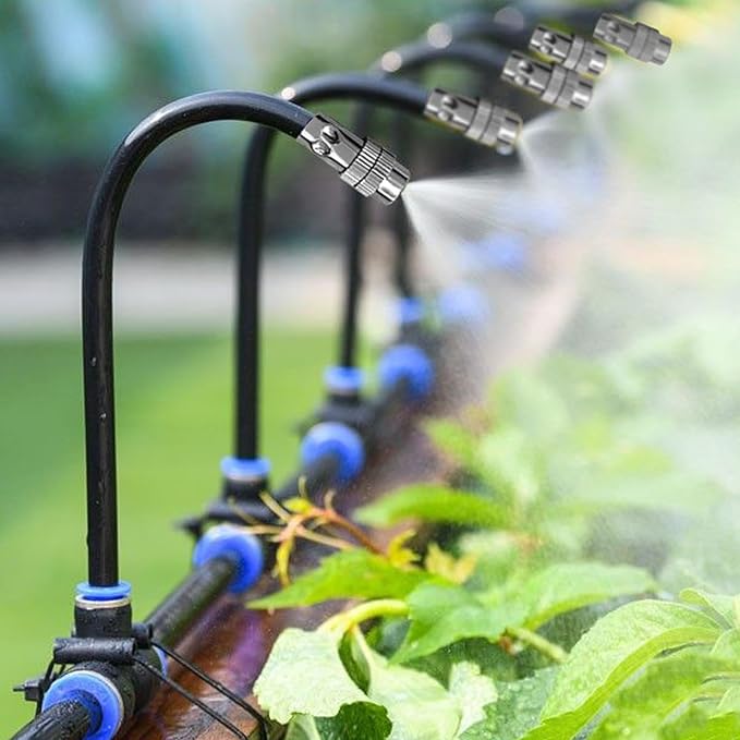 💦 LIMITED-TIME 50% RABATT! ✨ Smartes Sprinkler-Set – Verstellbare Düsen, Flexibler Schlauch, 360°, Komplettset 🌿