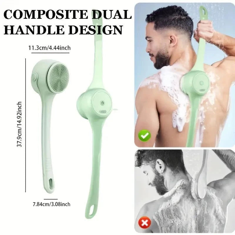 ✨ JETZT 50 % RABATT! !✨Elektrische Badebürste mit langem Griff zum Peeling