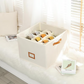 👟 50% RABATT! 🧺 Schuh-Aufbewahrungsbox aus Stoff – Zusammenklappbar, staubdicht & atmungsaktiv – Ideal für Schränke & Schlafzimmer ✨