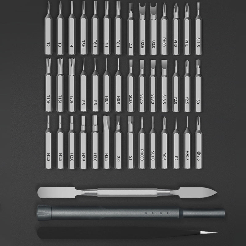 🔧📱 44 in 1 Präzisions-Schraubendreherset für Handy und Brille – 50% RABATT! Magnetisch, S2-Stahl, perfekt für Elektronik-Reparaturen zu Hause 🕶️⌚