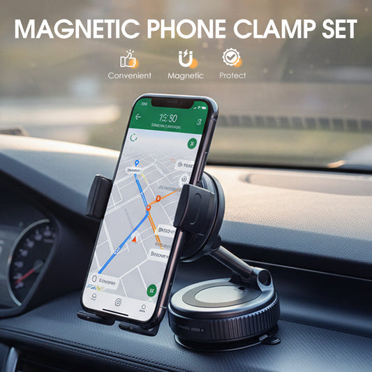 🚗🧲 Set magnetische Halterung für Telefon und Halterung einer Sauge für Auto