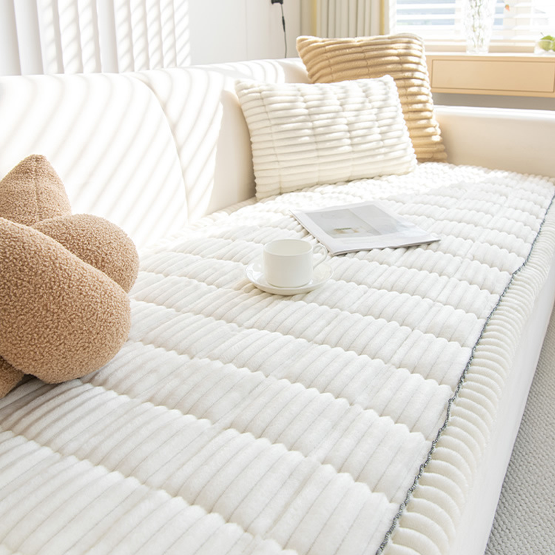 🛋️ 50% RABATT! ⏰ Gestepptes Cord-Sofa-Kissen – Rutschfeste Unterseite, Hochwertiger Cord-Stoff & Einfach zu reinigen 🧵