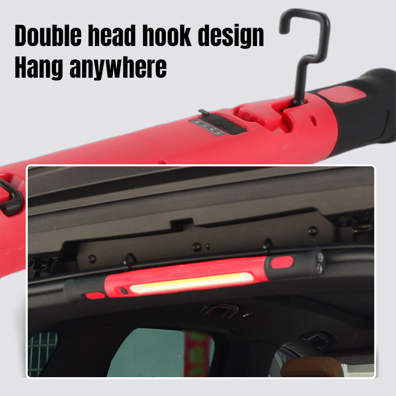 💡 LED-Arbeitsleuchte 3000LM mit Magnetfuß & Aufhängehaken 🔋 5200mAh Akku für Werkstatt, Garage und Auto.Etwas teurer, aber jeden Cent wert! 💎 Nur heute!