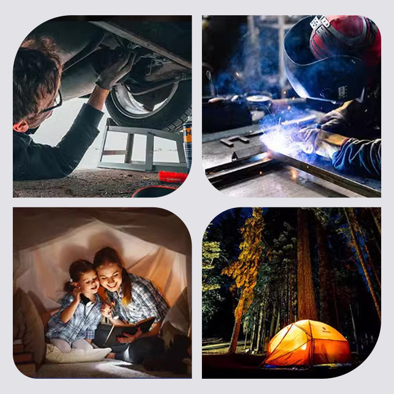 💡 LED-Arbeitsleuchte 3000LM mit Magnetfuß & Aufhängehaken 🔋 5200mAh Akku für Werkstatt, Garage und Auto.Etwas teurer, aber jeden Cent wert! 💎 Nur heute!