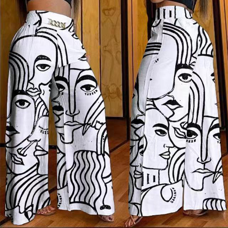 👖50% RABATT!💃Damenhose – Hoher Bund, weites Bein, mit Gürtelakzent und vielseitigem Look✨
