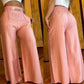 👖50% RABATT!💃Damenhose – Hoher Bund, weites Bein, mit Gürtelakzent und vielseitigem Look✨