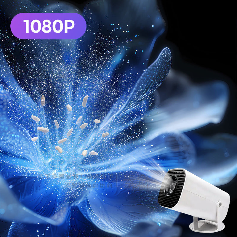 🎬 WM-Sonderangebot 60 % RABATT!✨ Tragbarer 1080p-HD-WLAN-Projektor – kabellos, kristallklar und kompakt – ein Muss für jedes Heimkino 🍿