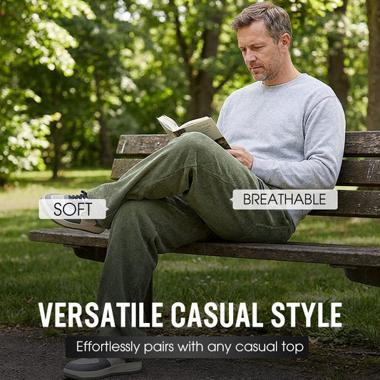 ✨ LIMITED-TIME 50% RABATT! Herrenhose mit lockerer Passform, Kordelzug und Taschen