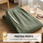 ✨ LIMITED-TIME 50% RABATT! Herrenhose mit lockerer Passform, Kordelzug und Taschen