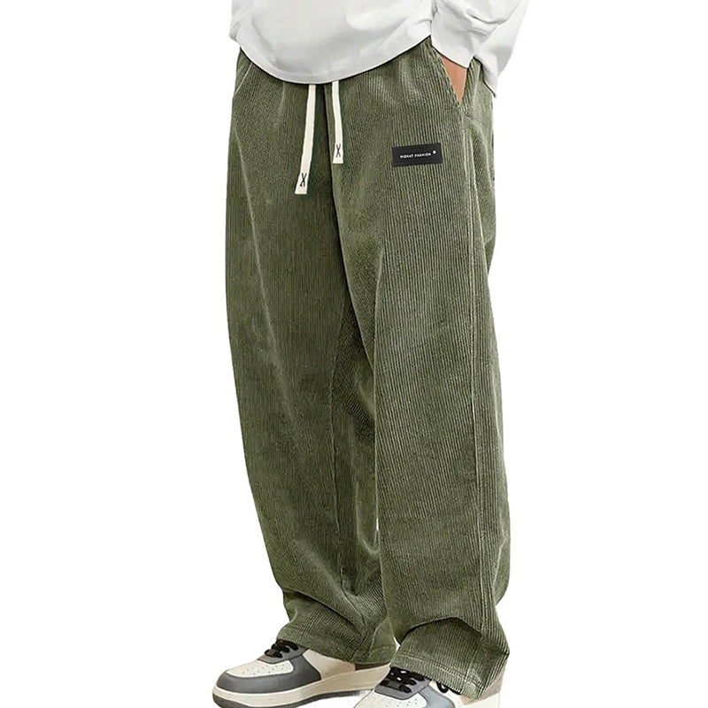 ✨ LIMITED-TIME 50% RABATT! Herrenhose mit lockerer Passform, Kordelzug und Taschen