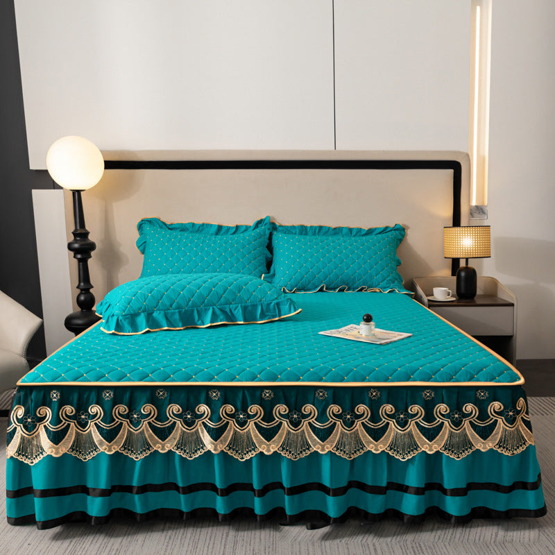 📢📢NEUES PRODUKT 2026 – 50 % RABATT✨ Rüschenbettlaken + Bettbezug + Kissenbezug💓🛏️ Verkörpert Eleganz und Komfort des Augenblicks💫