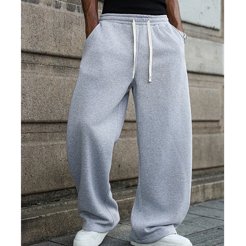 👖 50% RABATT! 🏃‍♂️ Herren-Freizeithose in Lockerer Passform – Kordelzug, Bequemes Baumwollgewebe & Vielseitig für Alltag und Sport 🌟