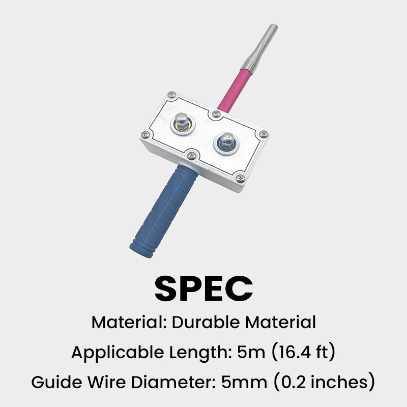 💎 50% RABATT! 💎 Professionelles Hilfswerkzeug zum Ziehen von Drähten für Elektriker – Ergonomisch, Robust & Bohrer-kompatibel 🔧✨