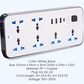 🔌 50 % RABATT ⚡ Mehrfachsteckdose mit langer Verlängerungsschnur – USB-Ports inklusive, Überspannungsschutz & kompaktes Design 📱