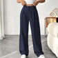 ✨ LIMITED-TIME 50% RABATT! | Damen Hose mit hoher Taille – weite Beinform, atmungsaktiver Stoff, figurschmeichelnd – ideal für Büro & Freizeit 👖✨