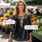 🔥👚 50% RABATT! Bestickte Bluse aus Baumwoll-Leinen-Mischung – natürliches Material, feminines Design, ideal für Alltag & Reise. 🌿💨