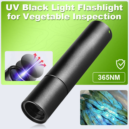 🥳HEISSER SALE 2026💞50.000+ VERKAUFT!❤️ 50 % RABATT! UV-Schwarzlicht-Taschenlampe zur Gemüse-Detektion