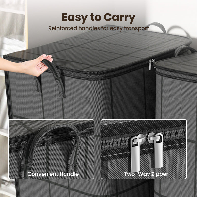 🧺📦 50 % RABATT! 🗄️ Staubschutzhüllen für Bettdecken und Bettwäsche – großes Fassungsvermögen, strapazierfähiges Vliesmaterial und faltbar – ideal für die saisonale Aufbewahrung 🛏️