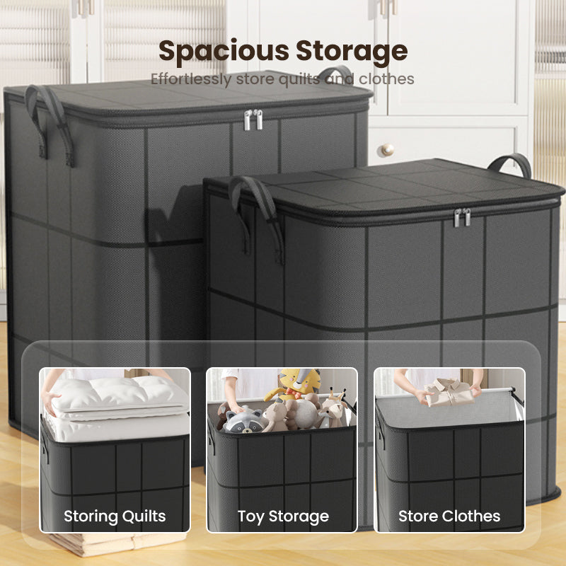 🧺📦 50 % RABATT! 🗄️ Staubschutzhüllen für Bettdecken und Bettwäsche – großes Fassungsvermögen, strapazierfähiges Vliesmaterial und faltbar – ideal für die saisonale Aufbewahrung 🛏️