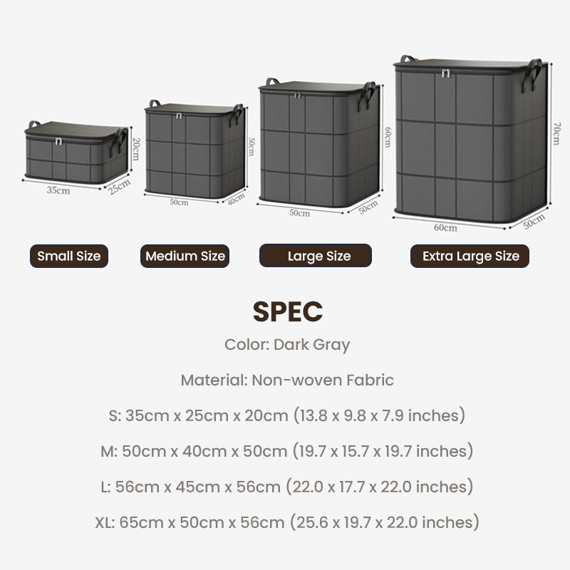 🧺📦 50 % RABATT! 🗄️ Staubschutzhüllen für Bettdecken und Bettwäsche – großes Fassungsvermögen, strapazierfähiges Vliesmaterial und faltbar – ideal für die saisonale Aufbewahrung 🛏️