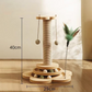 🐱 50% RABATT! 🧸 Multifunktionaler Kratzbaum für Katzen mit Spielzeug – Stabil, platzsparend & perfekt für Kratzen, Spielen und Relaxen 🐾