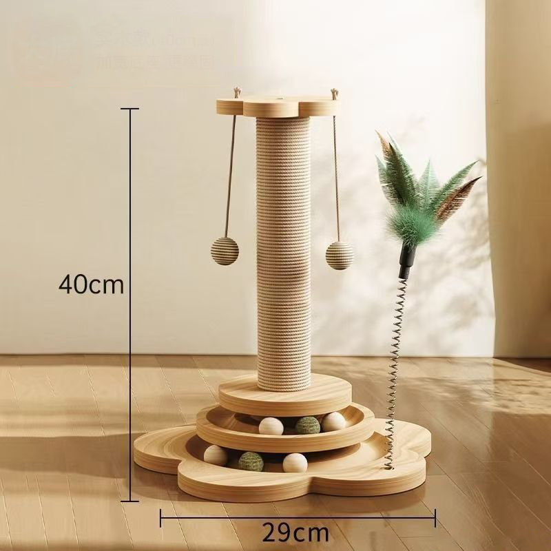 🐱 50% RABATT! 🧸 Multifunktionaler Kratzbaum für Katzen mit Spielzeug – Stabil, platzsparend & perfekt für Kratzen, Spielen und Relaxen 🐾