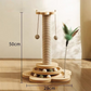 🐱 50% RABATT! 🧸 Multifunktionaler Kratzbaum für Katzen mit Spielzeug – Stabil, platzsparend & perfekt für Kratzen, Spielen und Relaxen 🐾