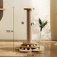 🐱 50% RABATT! 🧸 Multifunktionaler Kratzbaum für Katzen mit Spielzeug – Stabil, platzsparend & perfekt für Kratzen, Spielen und Relaxen 🐾