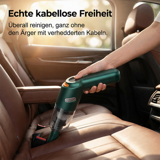 🔥  Sonderangebot 50% RABATT! 🚗Leistungsstarkes Akku-Staubsauger-Set, speziell für Autos entwickelt