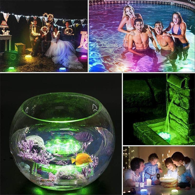 🔥50% RABATT!Unterwassertaugliche, wasserdichte LED-Beleuchtung mit Fernbedienung für den Pool