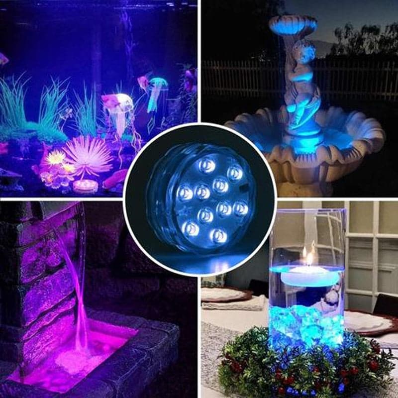 🔥50% RABATT!Unterwassertaugliche, wasserdichte LED-Beleuchtung mit Fernbedienung für den Pool