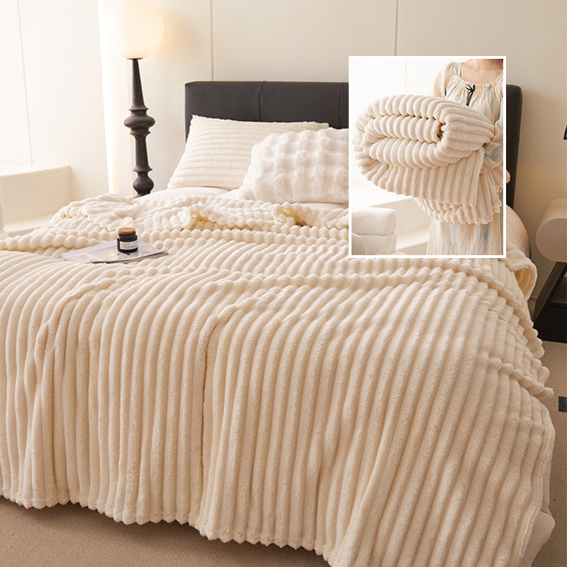 🛋️ 50% RABATT! 🛏️Dicke Plüschdecke mit Milchvelours-Bezug🫧Kuscheln Sie sich in ultimativen Komfort🫧