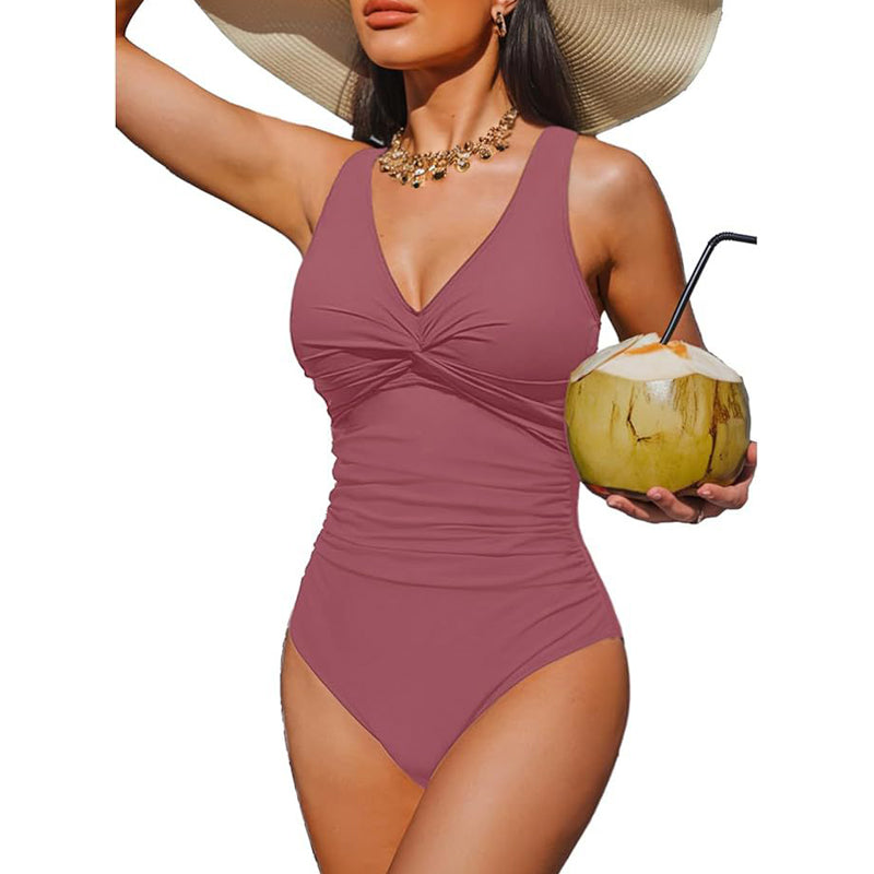 🩱Begrüßen wir den Sommer❤️‍🔥-Einteiliger Badeanzug für Damen mit figurformendem Effekt