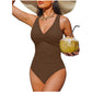 🔥50 % Rabatt – nur für kurze Zeit!🩱Begrüßen wir den Sommer❤️‍🔥-Einteiliger Badeanzug für Damen mit figurformendem Effekt