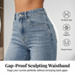✨ LIMITED-TIME 50% RABATT! | Damenjeans mit hoher Taille und geradem Bein👖