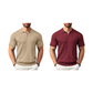 ✨ NUR FÜR BEGRENZTE ZEIT 50% RABATT! 🌬️Das atmungsaktive Strickoberteil – Herren Reißverschluss-Poloshirt mit Rippenstrick | Perfekt für Büro & Freizeit 🏢➡️🌿