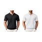 ✨ NUR FÜR BEGRENZTE ZEIT 50% RABATT! 🌬️Das atmungsaktive Strickoberteil – Herren Reißverschluss-Poloshirt mit Rippenstrick | Perfekt für Büro & Freizeit 🏢➡️🌿